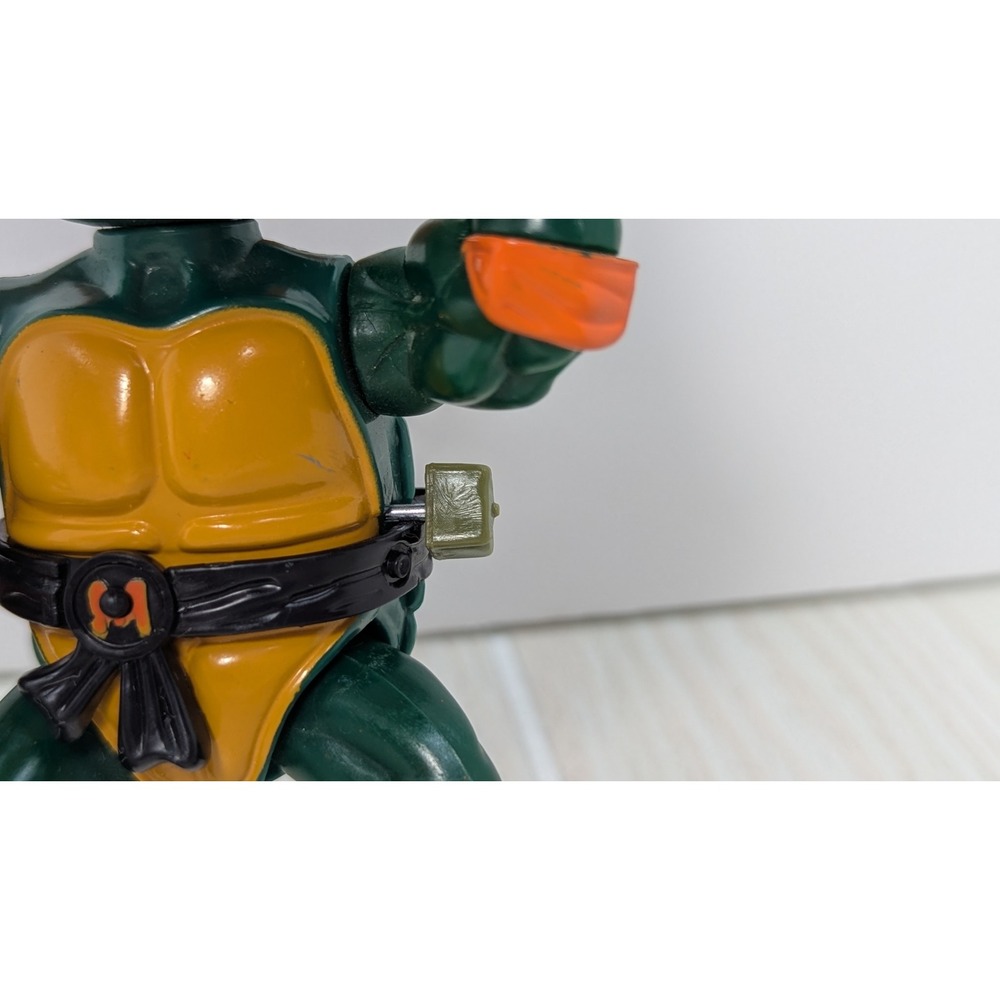 Playmates TMNT Sewer Swimmin Donatello Rock N Roll Michelangelo wind up figures - Picture 7 of 10